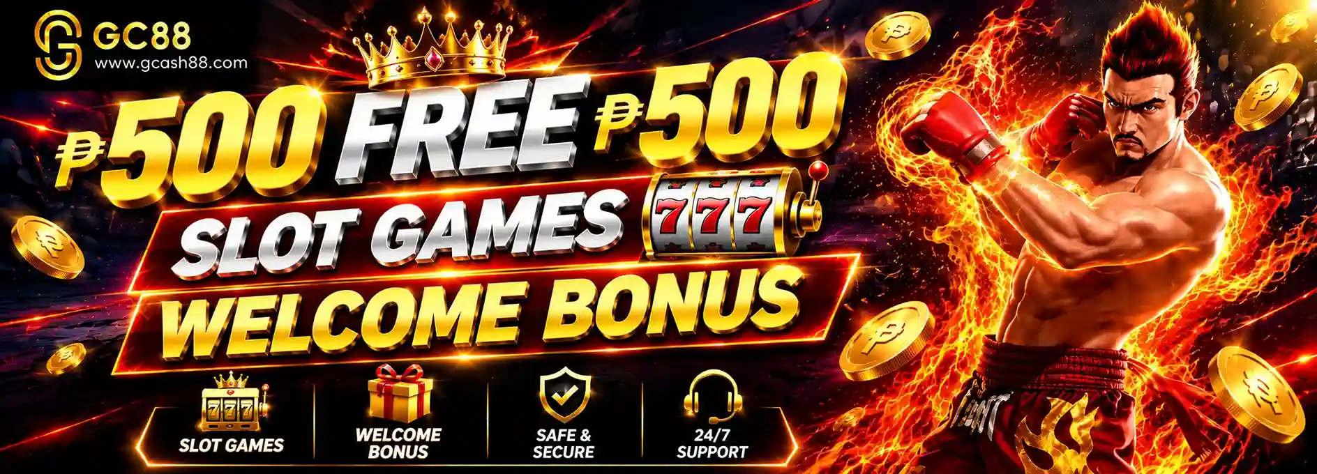 500₱ Free 500₱ Slot Welcome Bonus